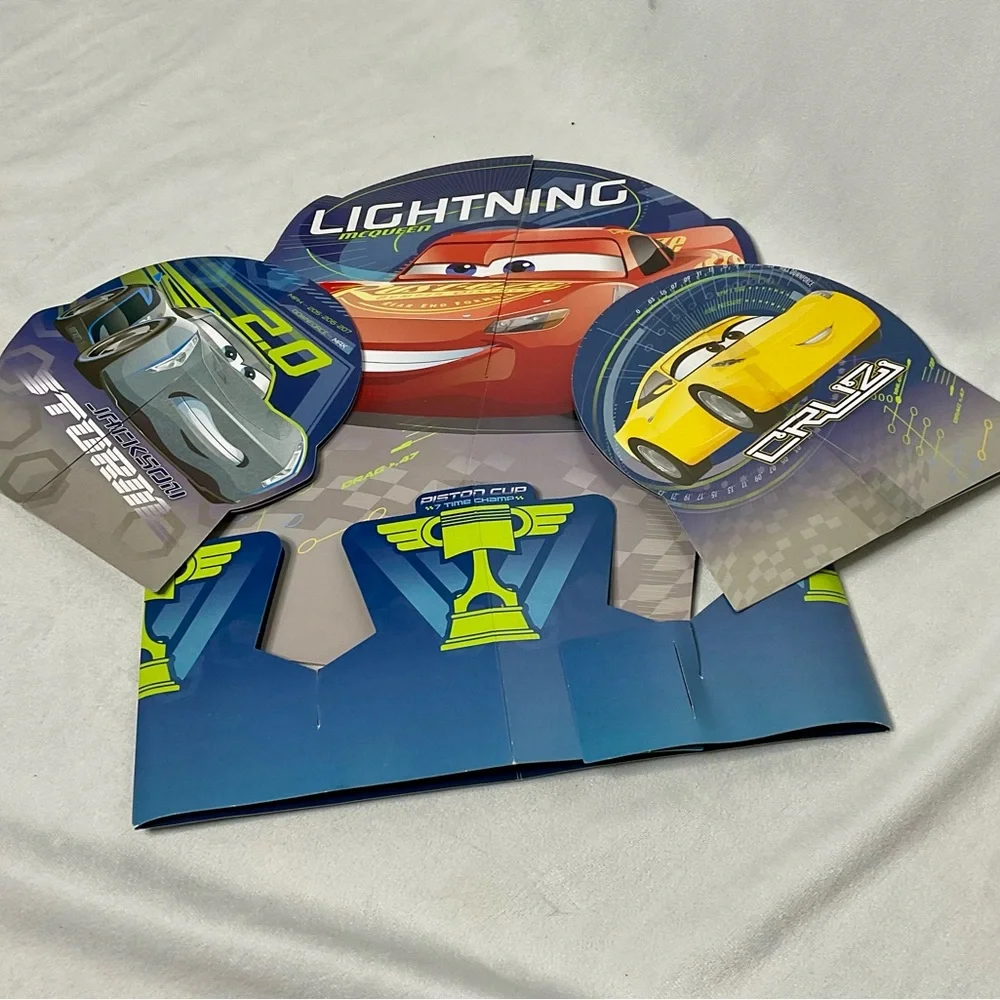 Disney Pixar Cars 3 Party Table Decorations Lightning McQueen Jackson Storm Cruz